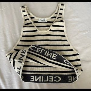 Celine sports bra